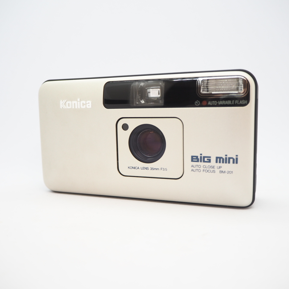 Konica コニカ BiG mini BM-201 レンズ 35mm F3.5 コンパクト フィルムカメラ ビッグミニ