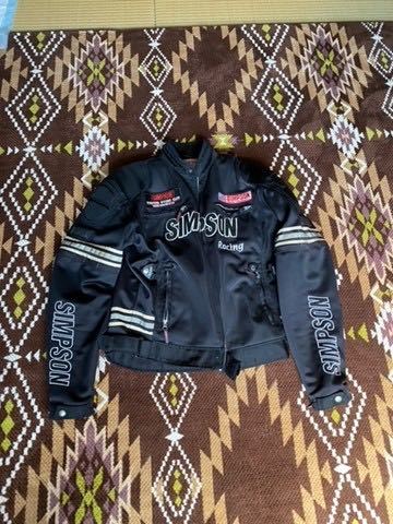 シンプソン　SIMPSON　バイクジャケット　Lサイズ　