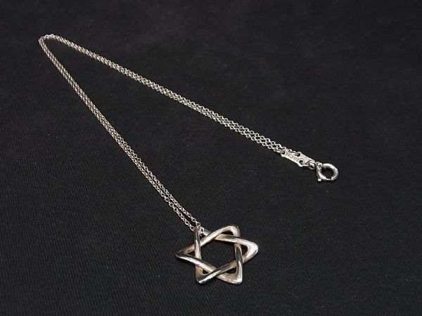 お得，人気SALE 1円 TIFFANY＆Co. ティファニー エルサペレッティ スターオブダビデ SV925 ネックレス アクセサリー シルバー系 AK8721(その他)｜売買されたオークション情報、yahooの商品情報をアーカイブ公開 - ネックレス