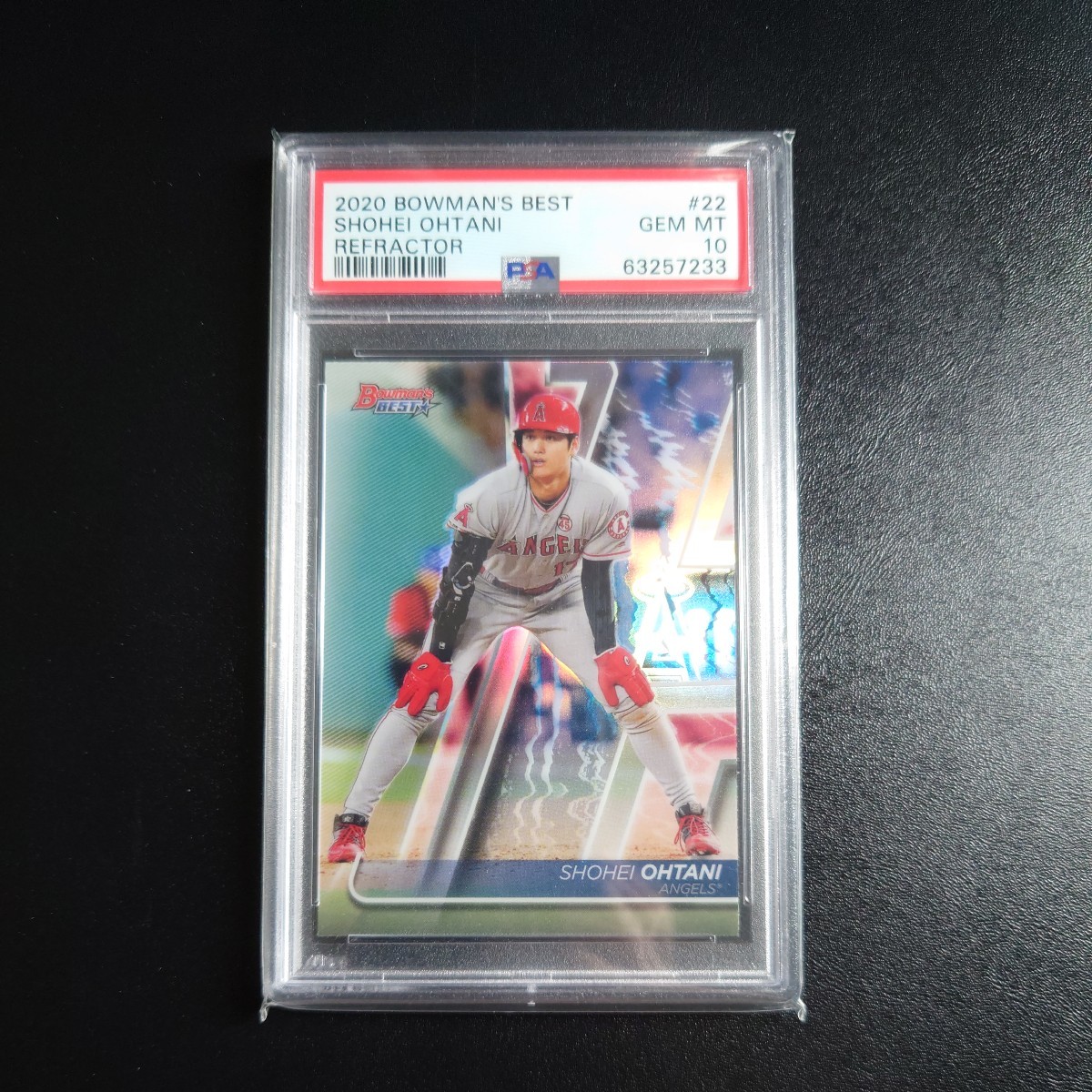 PSA10】Topps Bowman's Best 2020 大谷翔平 リフラクターカード
