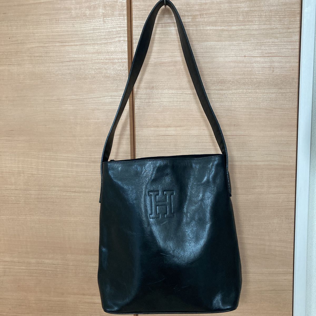 レディース 【極美品】 HIROFU トートバッグ 2way オールレザー 希少人気型