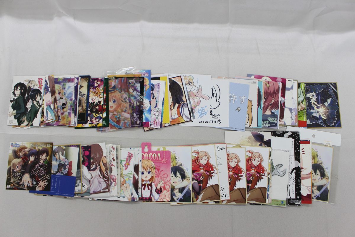 P00】僕は友達が少ない 中二病でも恋がしたい 他 クリアカード 等 まとめ大量グッズセット品
