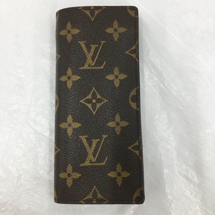 ルイヴィトン LOUIS VUITTON 眼鏡ケース モノグラム エテュイリュ