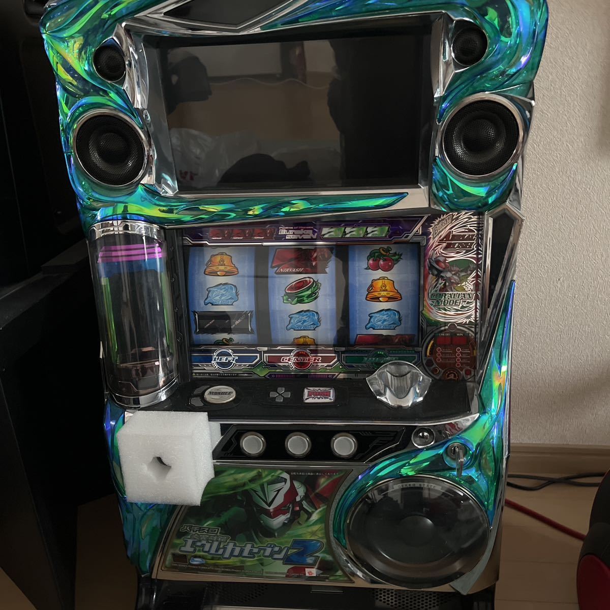 【引き取り歓迎】交響詩篇エウレカセブン2 パチスロ 実機 エウレカセブン2 スロット実機 引き取り限定 パチスロ交響詩篇