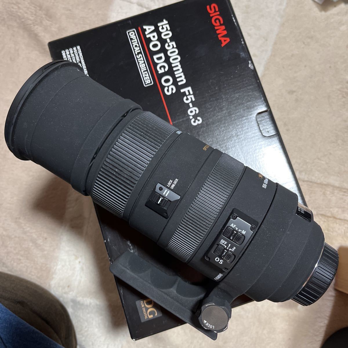 値下) シグマ SIGMA APO 150-500mm F5-6.3 DG OS HSM ニコン用 NIKON