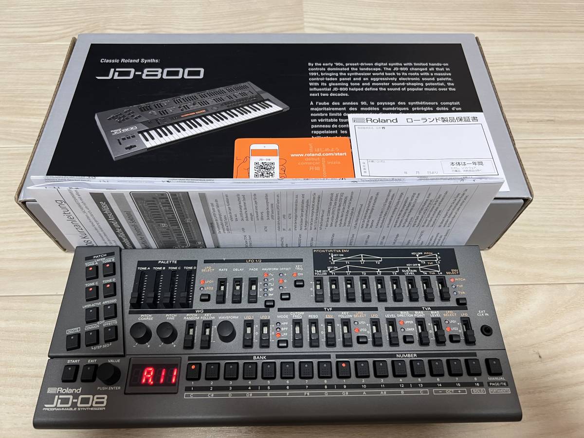  Roland Boutique JD-08(ローランド)｜売買されたオークション情報、yahooの商品情報をアーカイブ公開 - オークファン ローランド