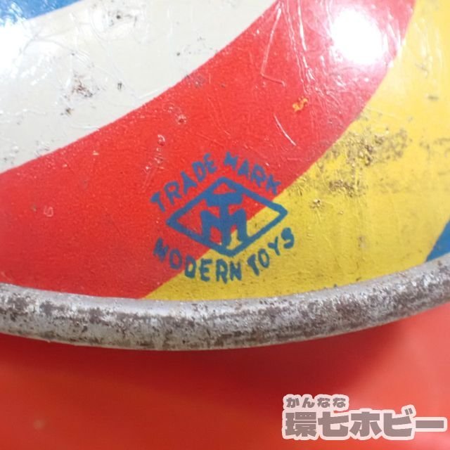 1Wn33◇当時物 マスダヤ 増田屋 ケロヨン ソフビ ブリキ 三輪車