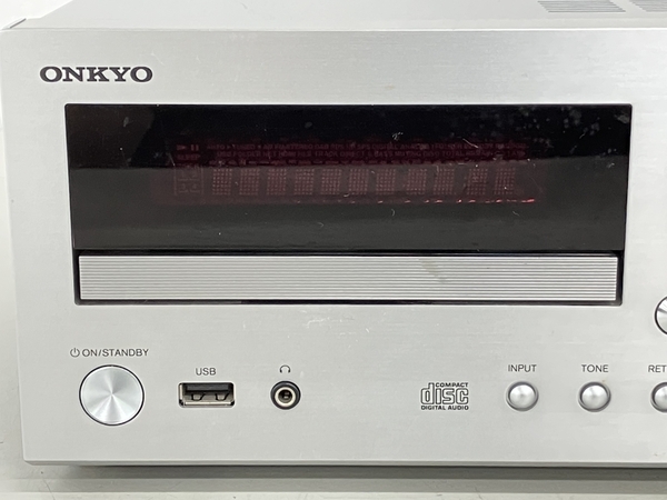 ONKYO CR-555 CD レシーバー 2015年製 オーディオ 音響 機器 ジャンク