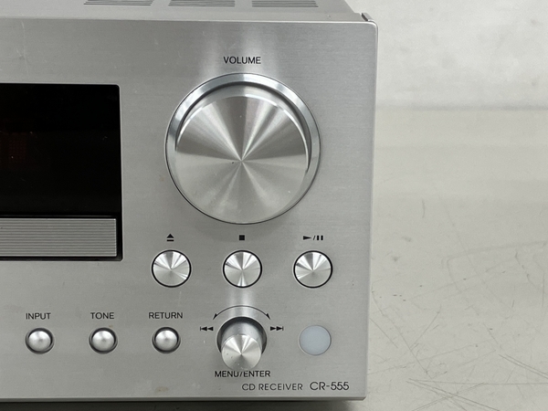 ONKYO CR-555 CD レシーバー 2015年製 オーディオ 音響 機器 ジャンク