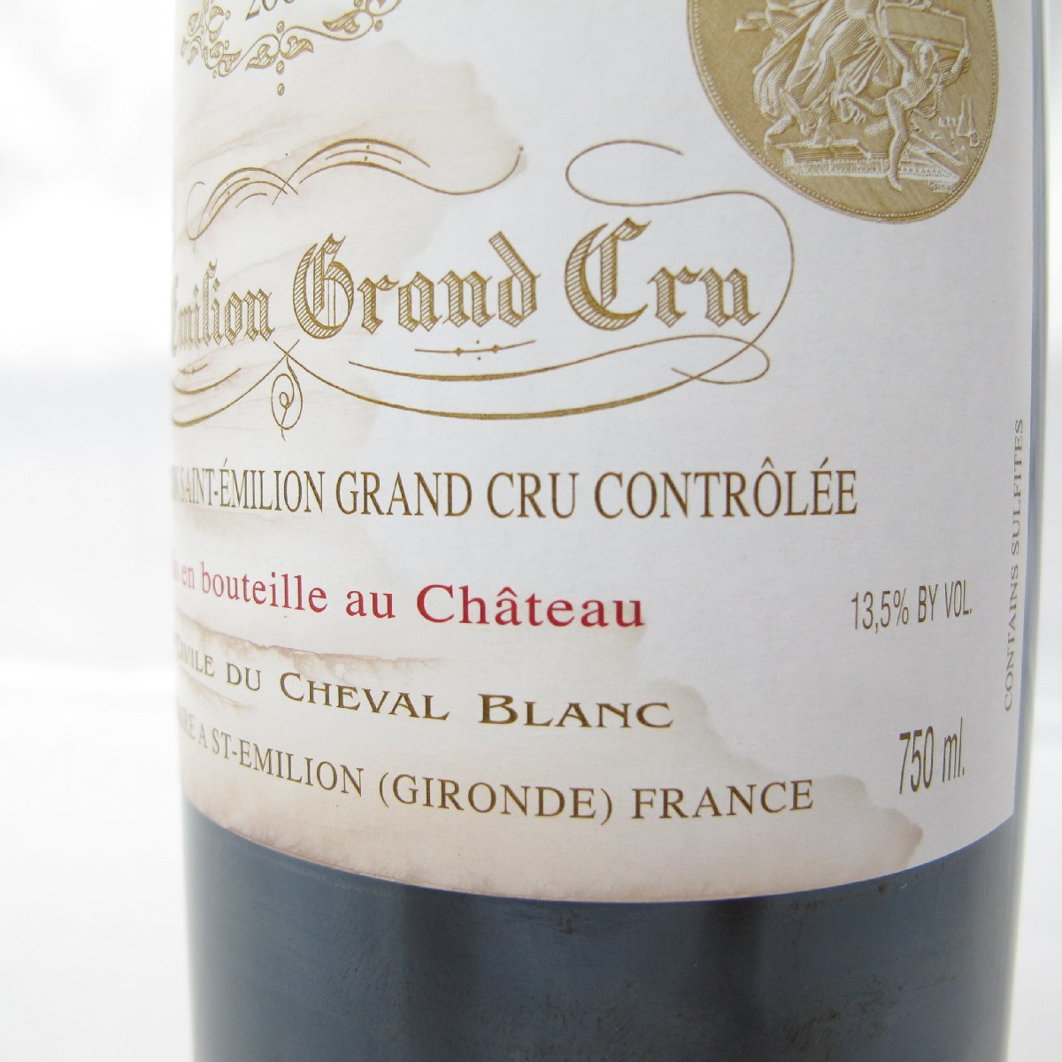 未開栓】CHATEAU CHEVAL BLANC シャトー・シュヴァル・ブラン 2004 赤