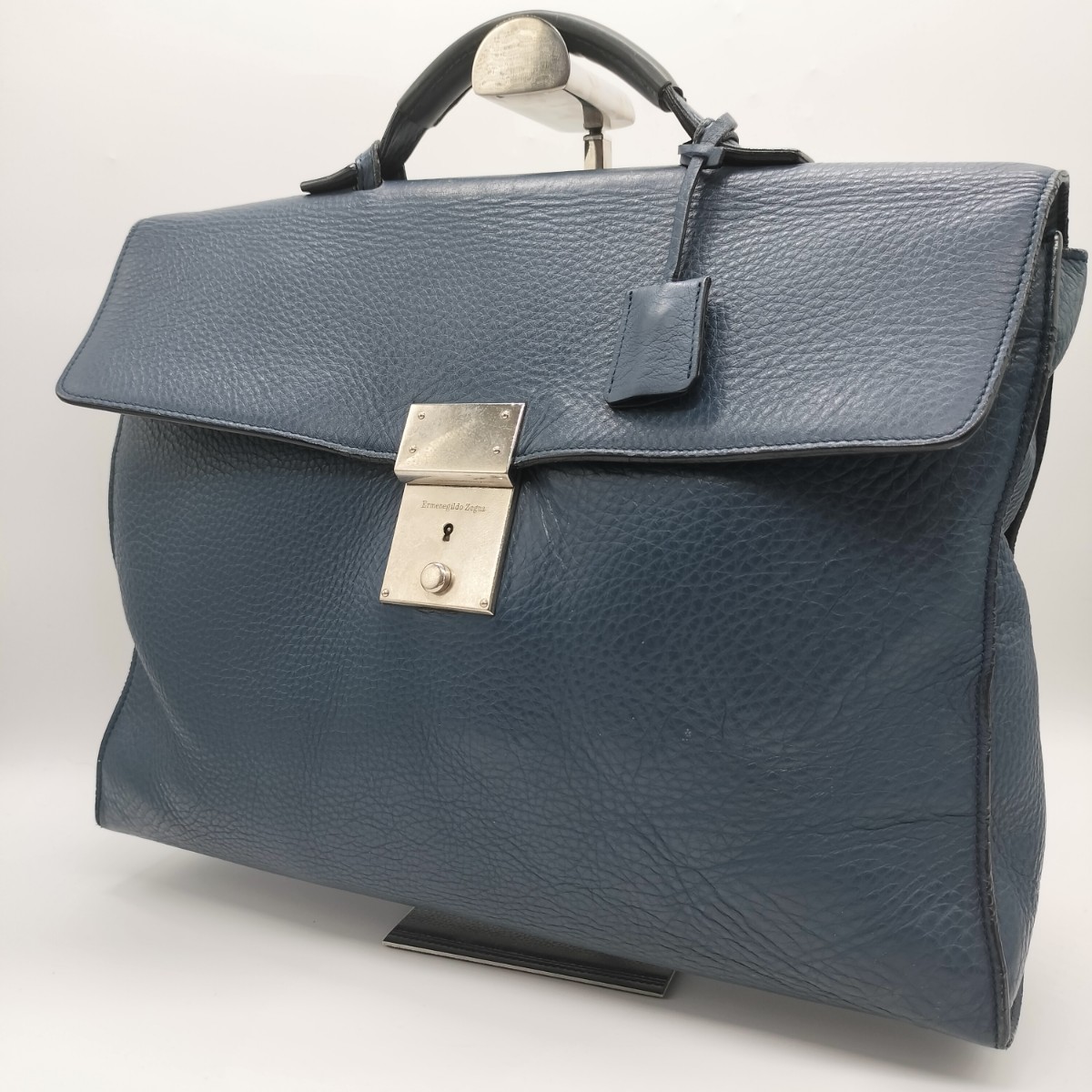 ermenegildo zenia(ゼニア) ビジネスバック（1スタ【極美品】最高級の 