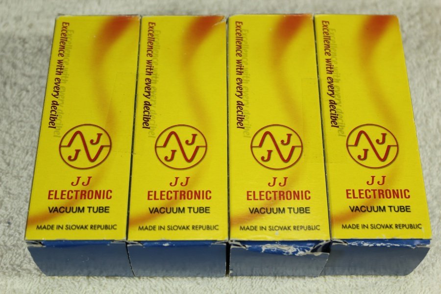 元箱入】JJ ELECTRONIC EL34 真空管 4本 【公式通販】