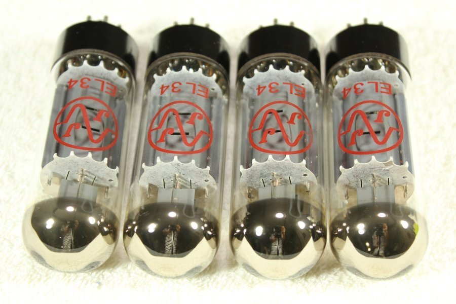 真空管EL34　4本セット　箱付き　現状品 元箱入】JJ ELECTRONIC EL34 真空管 4本 【公式通販】
