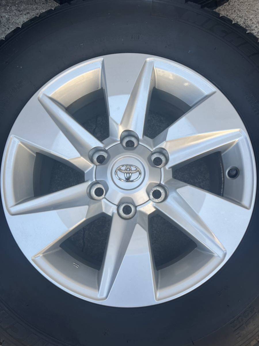 ☆即決価格☆ TRJ150プラド外し 純正17インチタイヤ4本セットMICHELIN 