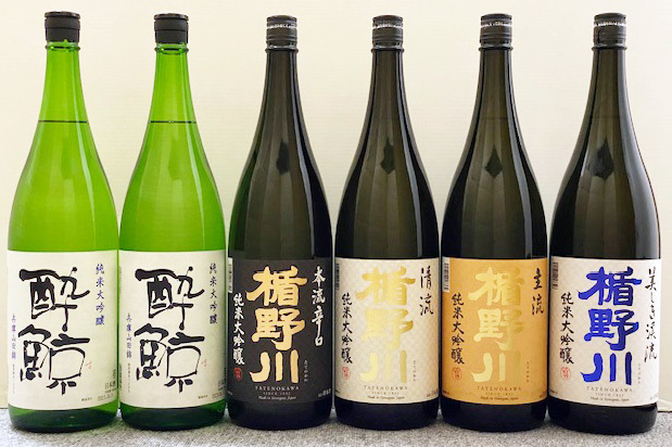 日本酒セット 6本 1800ml 全て 純米大吟醸 6本セット 1800ml 【I-01】酔鯨 楯野川 6本 セット