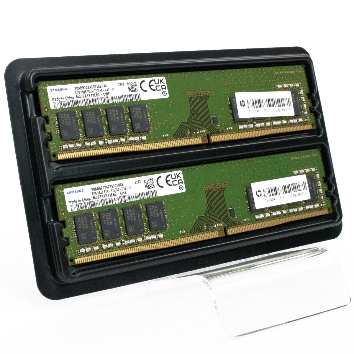 サムスン メモリ DDR4 3200AA 8G 2枚 Samsung DDR4 8GB PC4-3200AA