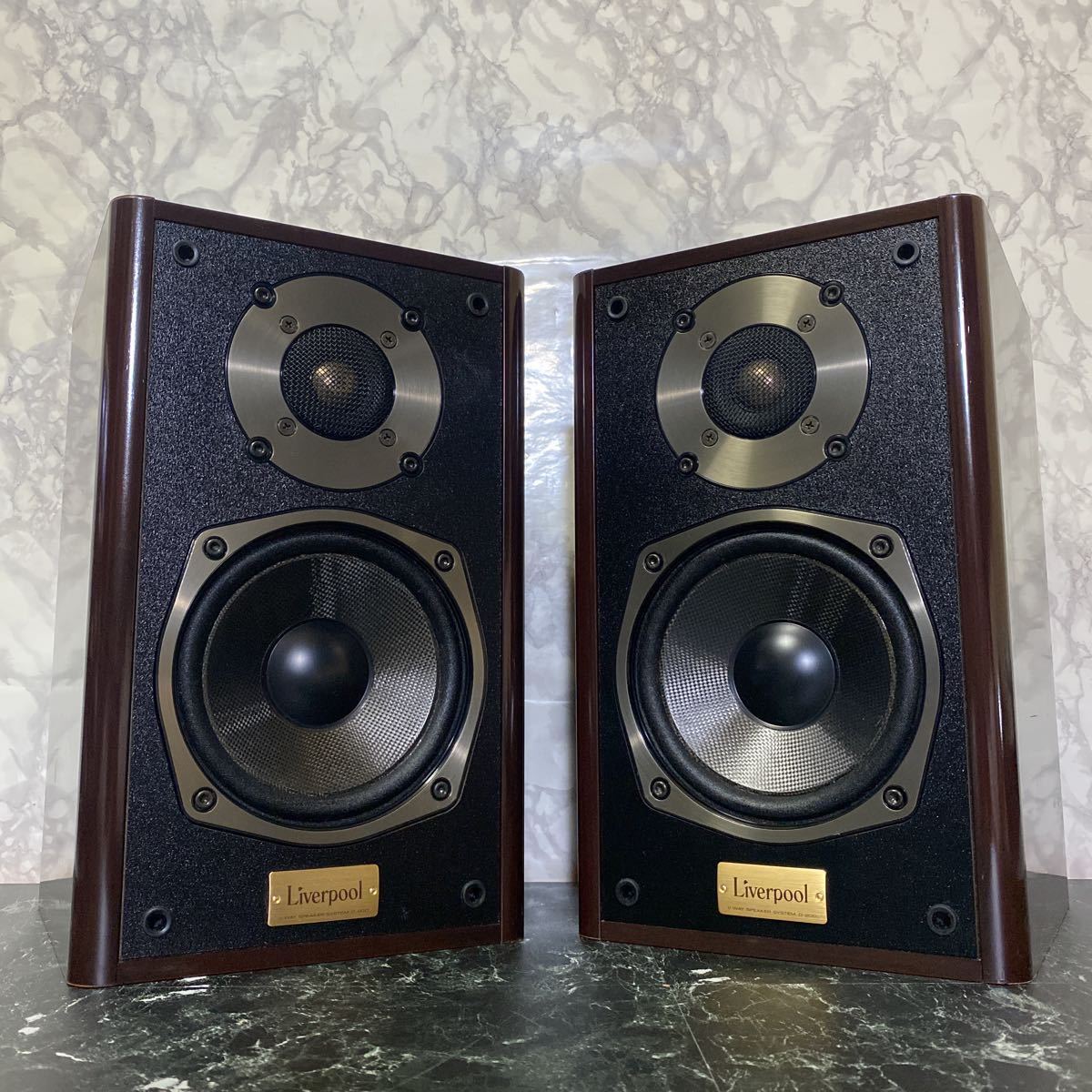 名機 ONKYO D-200ⅱ スピーカー ペア シリアル同番 名機 ONKYO D-200ⅱ