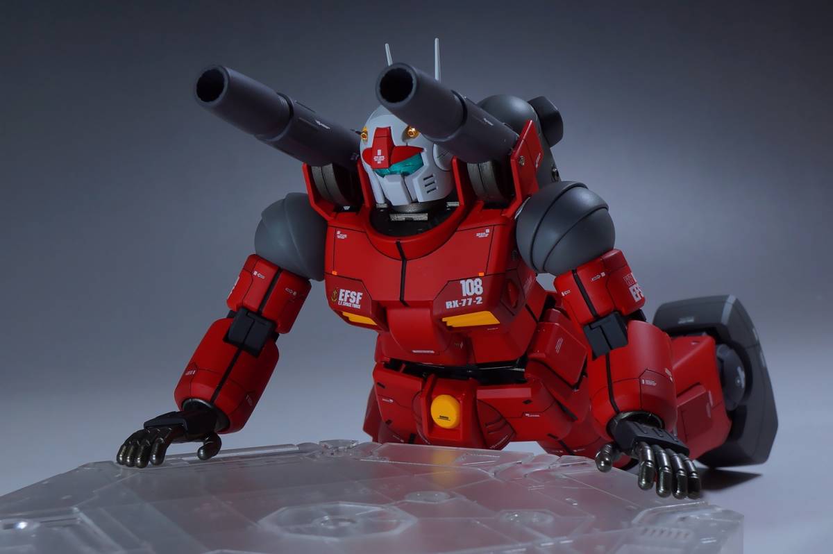 MG 1/100 ガンキャノン 改修塗装済み完成品 【公式通販】