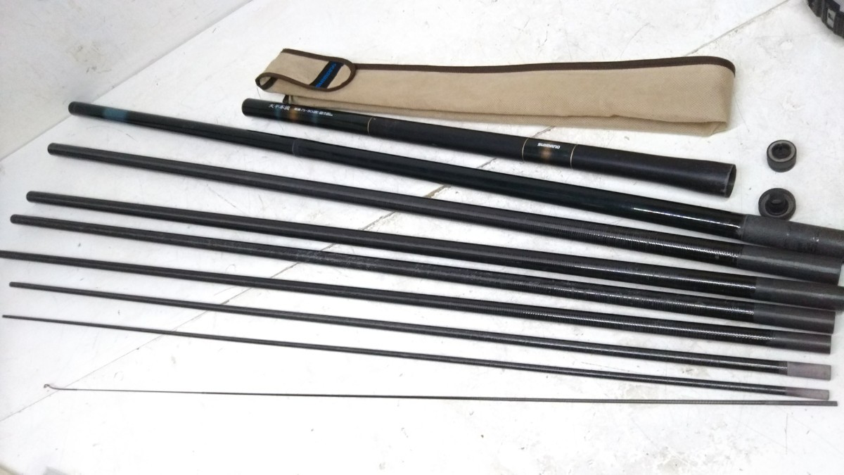 シマノ 天平本流 硬調 75-80〈ZE〉 シマノ 渓流竿 天平本流 75-80