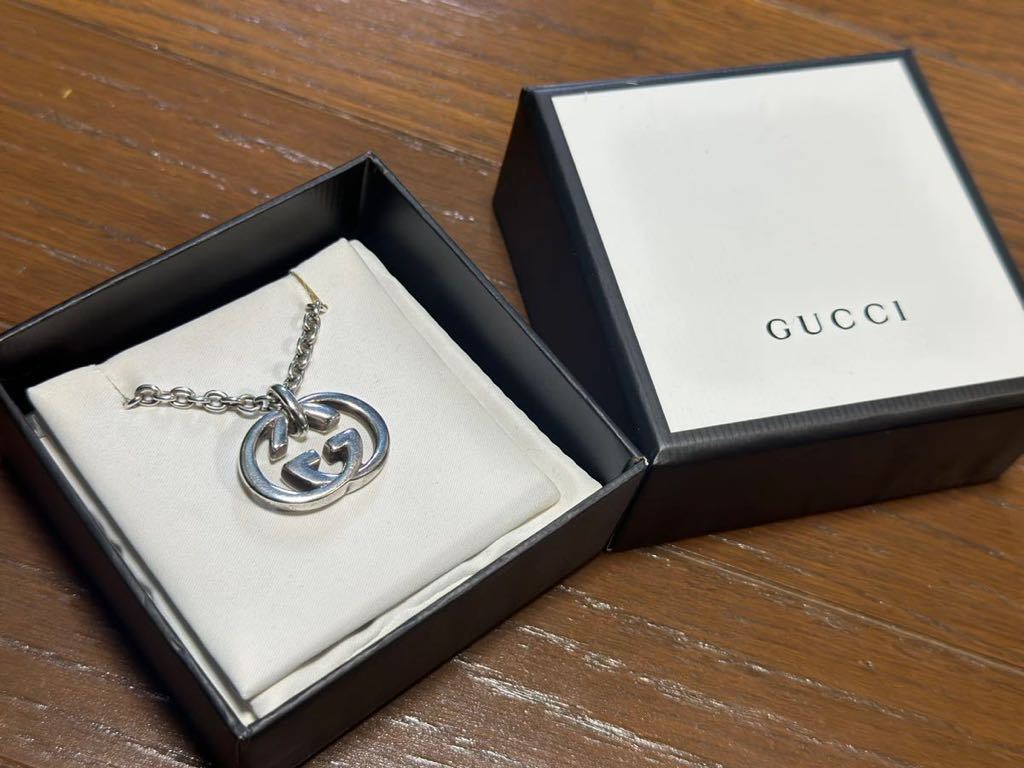 グッチ GUCCI ネックレス 50センチ 箱付き 保証証付き 磨きクロス付き