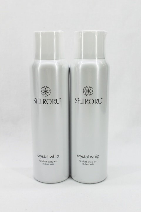 人気SALE，お買い得 SHIRORU シロル クリスタルホイップ 120g 2点セット(洗顔フォーム)｜売買されたオークション情報、yahooの商品情報をアーカイブ公開 - オークファン その他ブランド