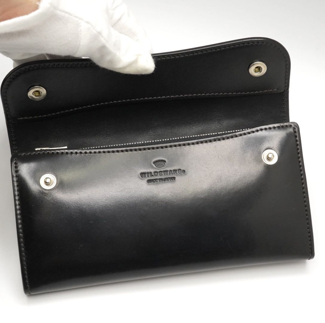 王冠ロゴ シェルコードバン ワイルドスワンズ WAVE レア レア 美品