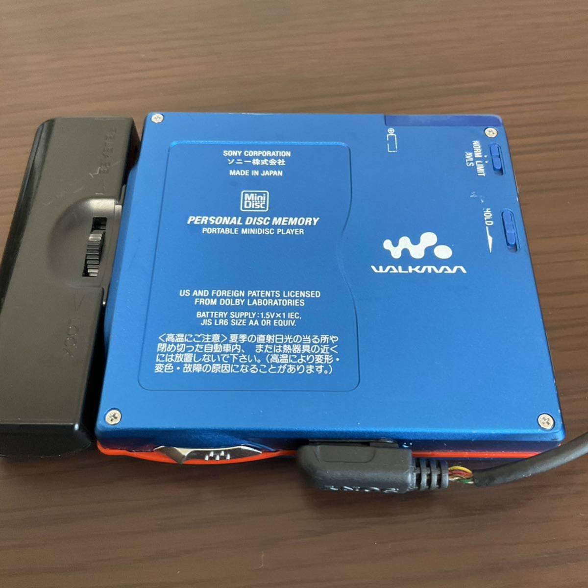 SONY MZ-E700 MD 完動品 MZ ポータブルMD SONY ポータブルMDプレイヤー
