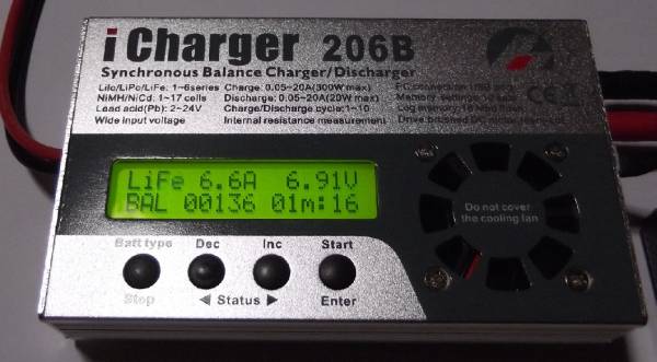 高性能充電器 i Charger 206B アトランティス AL206B と同等品