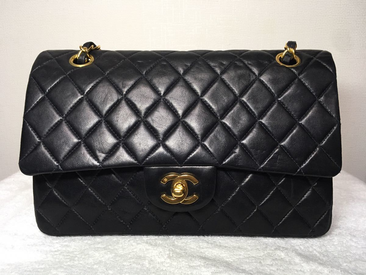 中古・古着通販CHANEL (シャネル) マトラッセ ダブルフラップ 【送料  