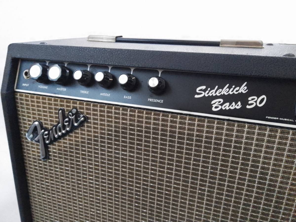 数量限定，正規品 フェンダー ベースアンプ サイドキック30 Fender