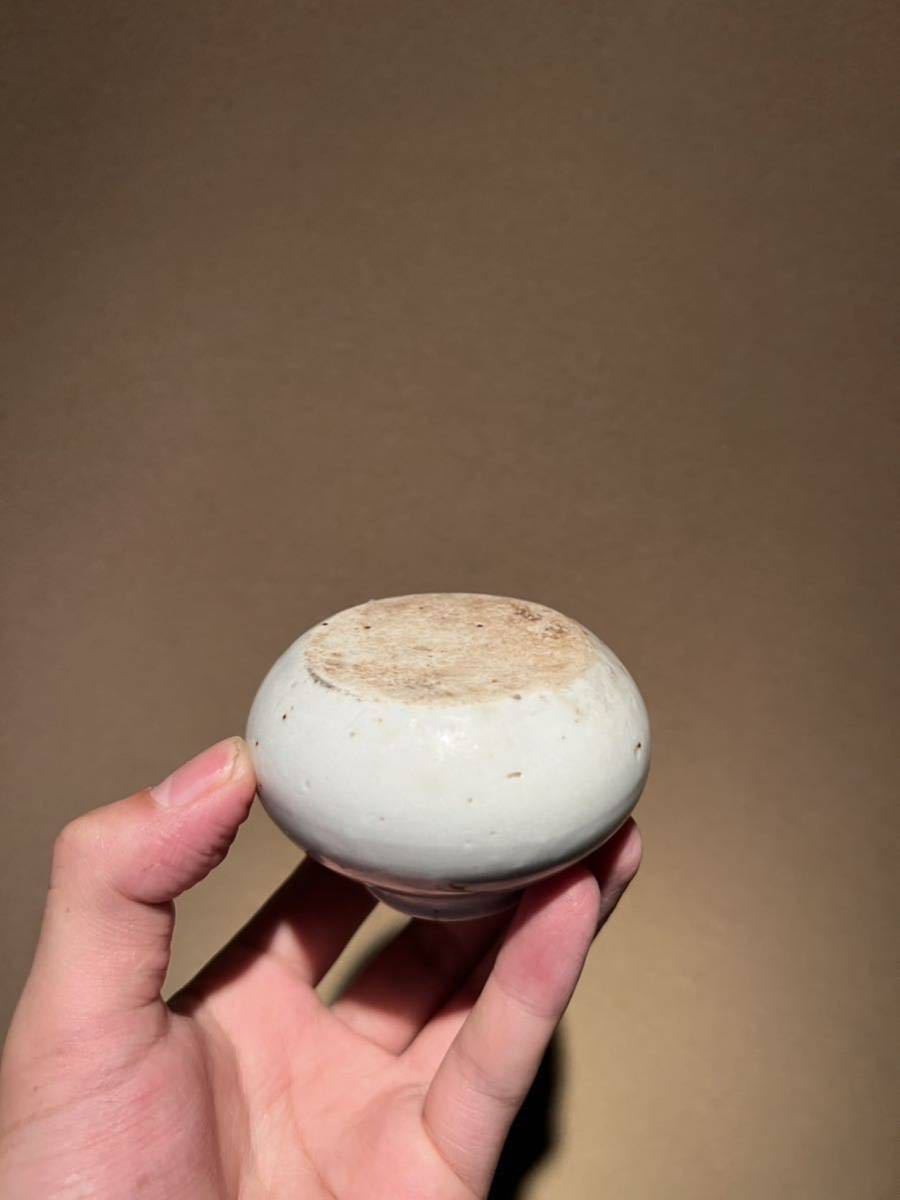 李朝 白磁小壺 】. 水滴 水盂 茶入 分院 高麗青磁 茶道具 煎茶 古
