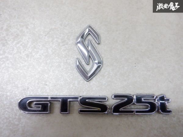 新品 日産純正 R33 スカイライン GTS25t リア トランク エンブレム 