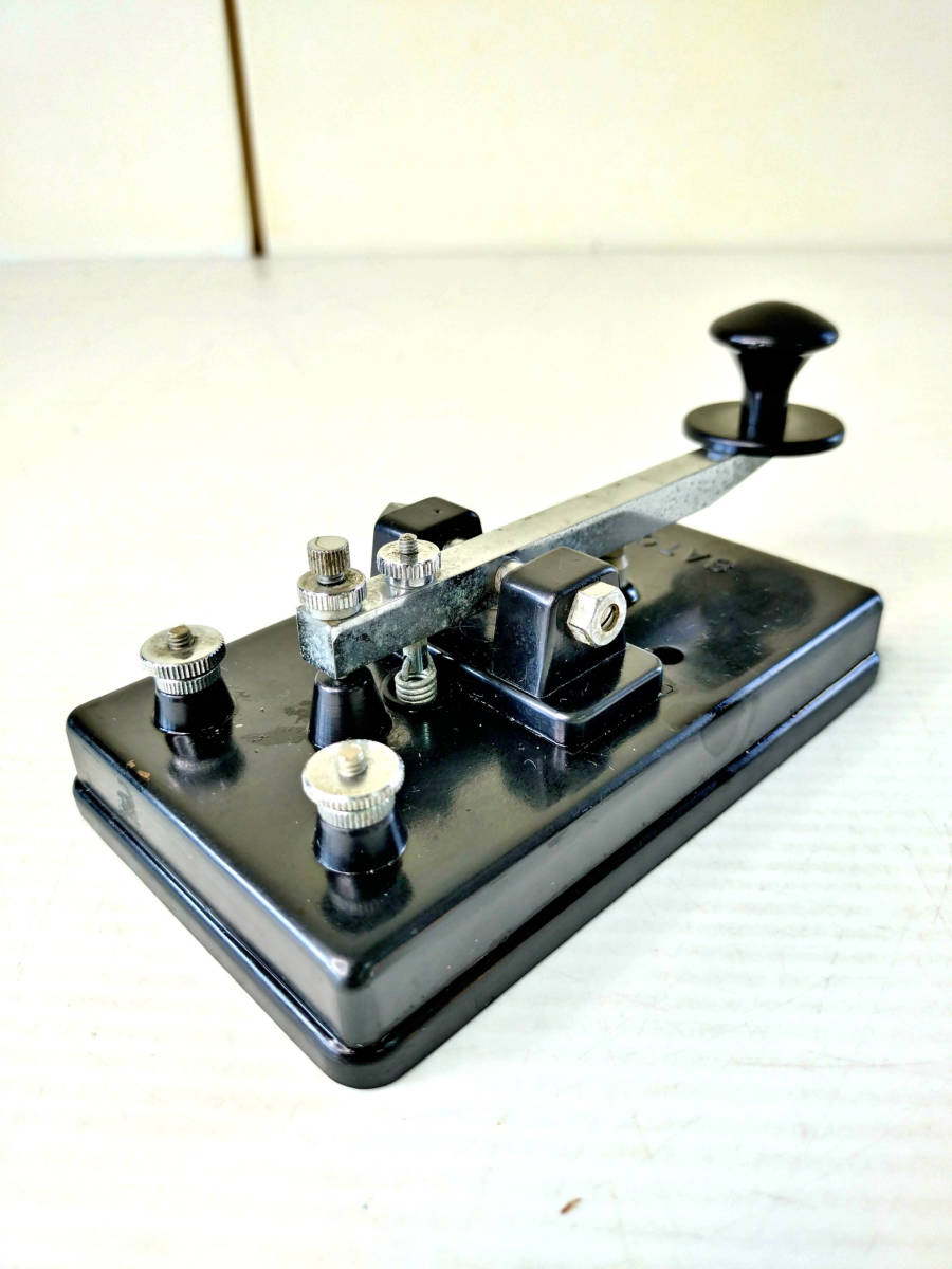 SATO PARTS サトーパーツ 電鍵 KE-1 Telegraph key テレグラフキー モールス信号