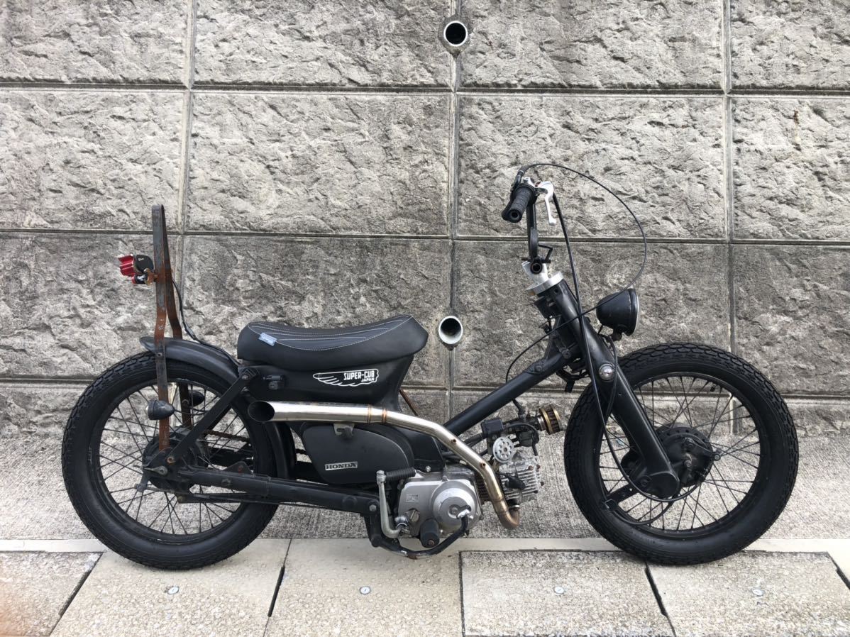 スーパーカブ50 カスタム ロンスイ ジョッキーシフト ジョッキーシフト