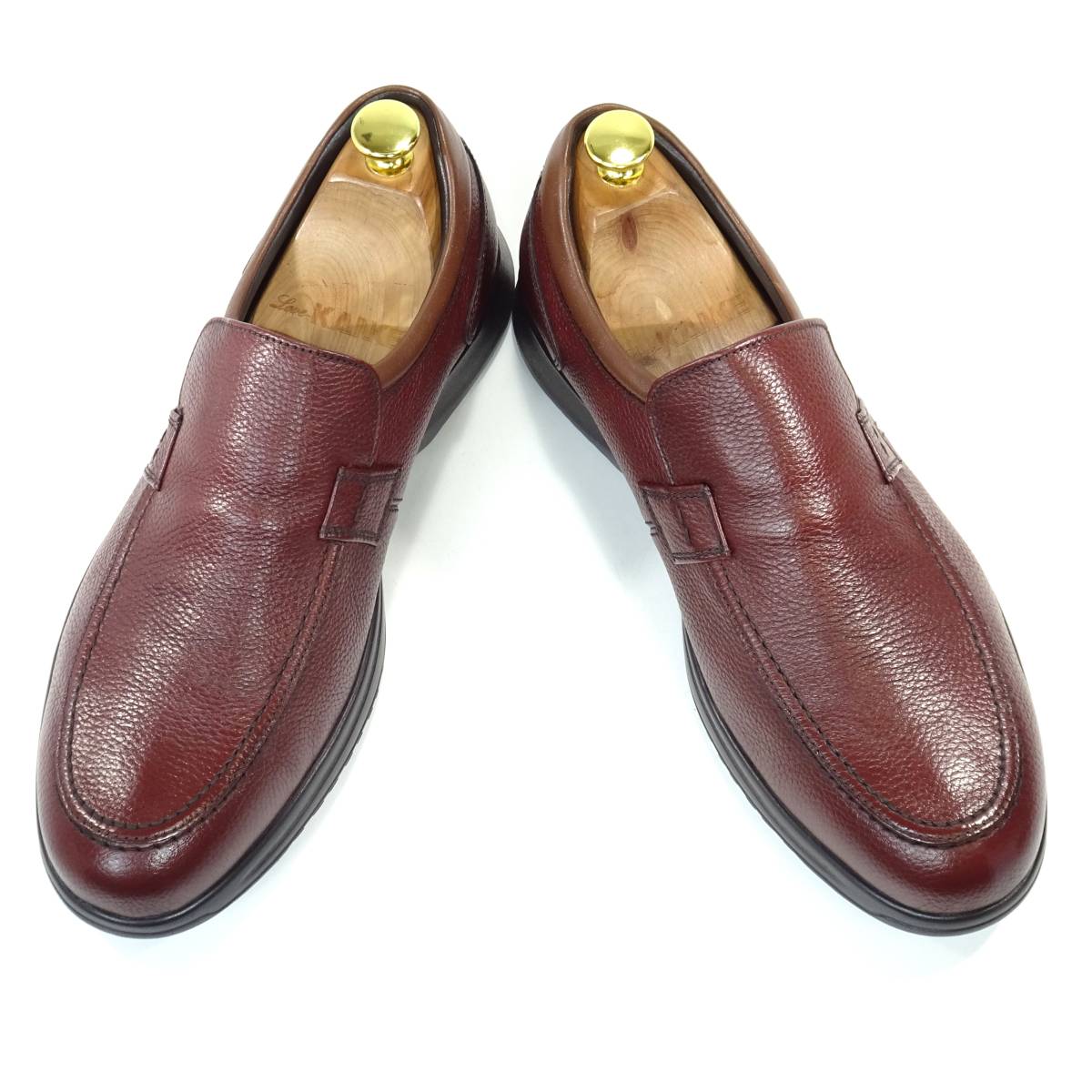 即決 madras Walk GORE-TEX 25.5cm ローファー マドラスウォーク メンズ 茶 ブラウン BRW 本革 ゴアテックス 防水 本皮 ビジネス 通勤 革靴