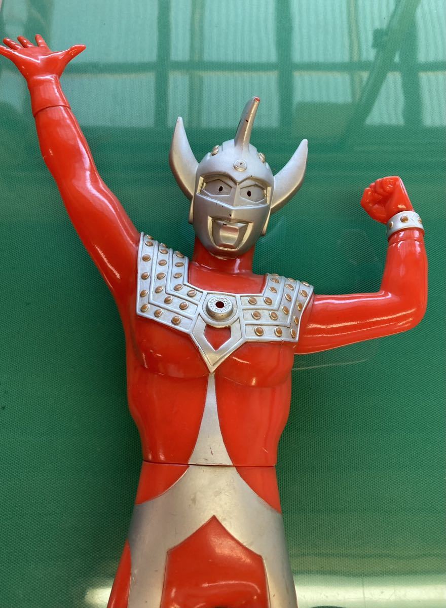 ウルトラマンタロウ 硬質ソフビ人形 BANDAI ビッグサイズ 京本政樹