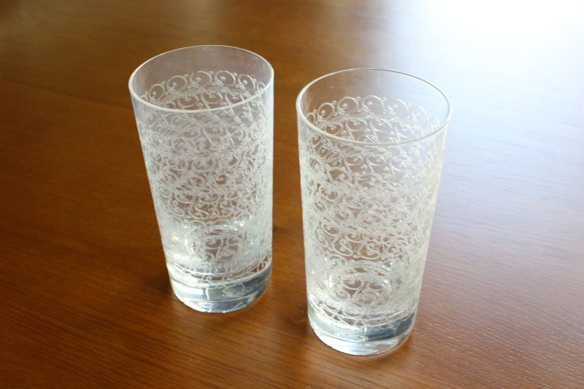 Baccarat Rohan バカラ ローハン ハイボールグラス ペア 14cm