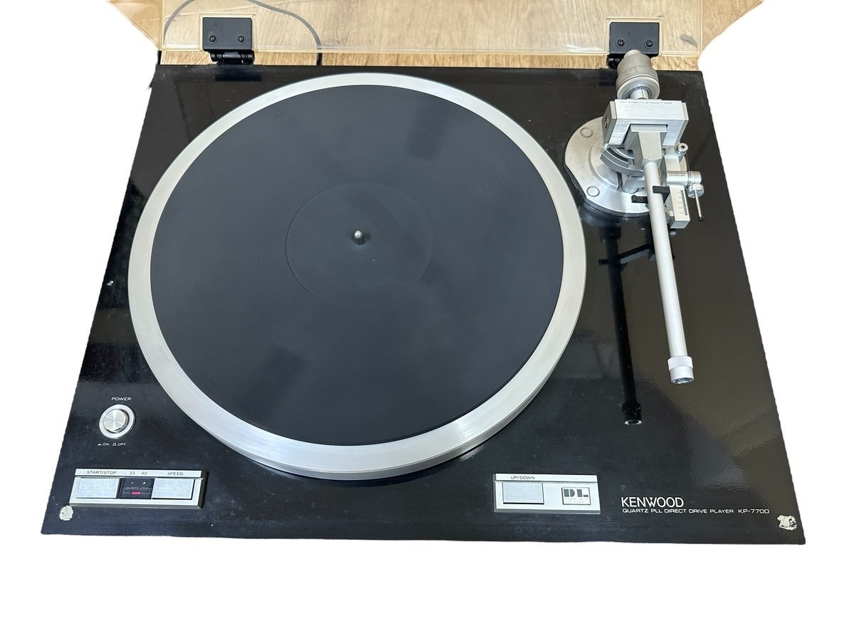 KENWOOD ケンウッド レコードプレーヤー KP-770D ターンテーブル