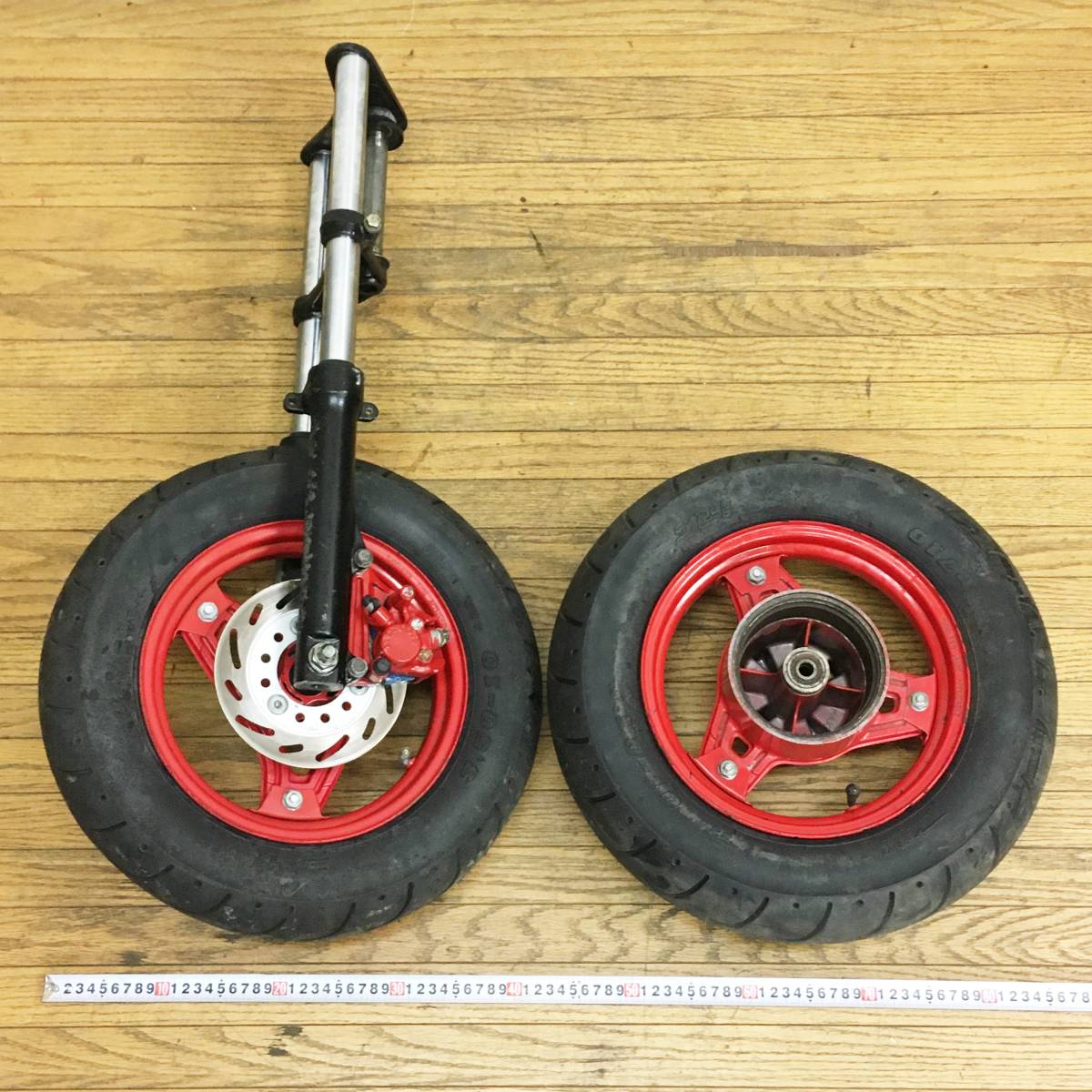 ホンダ/モンキーR /タイヤ/ホイール/2本セット/フロントフォーク付き 