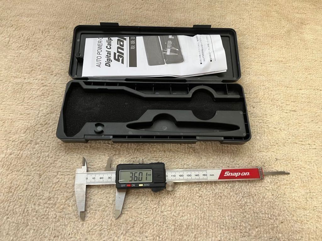 snap-on  スナップオン デジタルノギス スナップオン snap-on デジタルノギス 未使用 【公式通販】