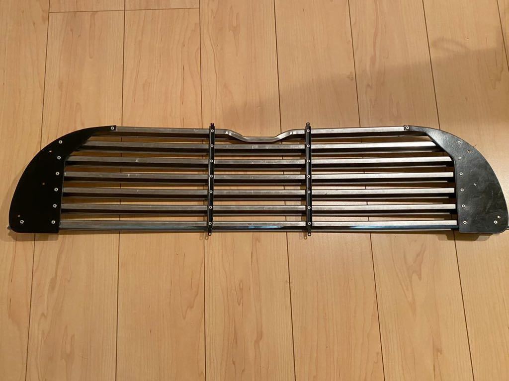 希少　クラシックミニ　MK1　フロントグリル　モール付き　ラジエターグリル　MINI　ミニクーパー　マーク1　旧車　当時物