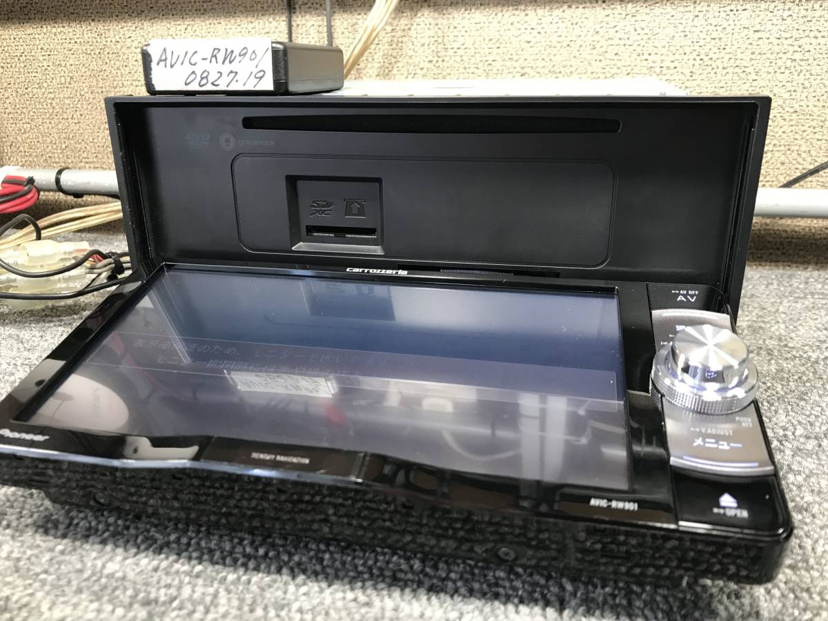 カロッツェリア 2019年データ AVIC-RW901 地デジ・Bluetooth・DVD