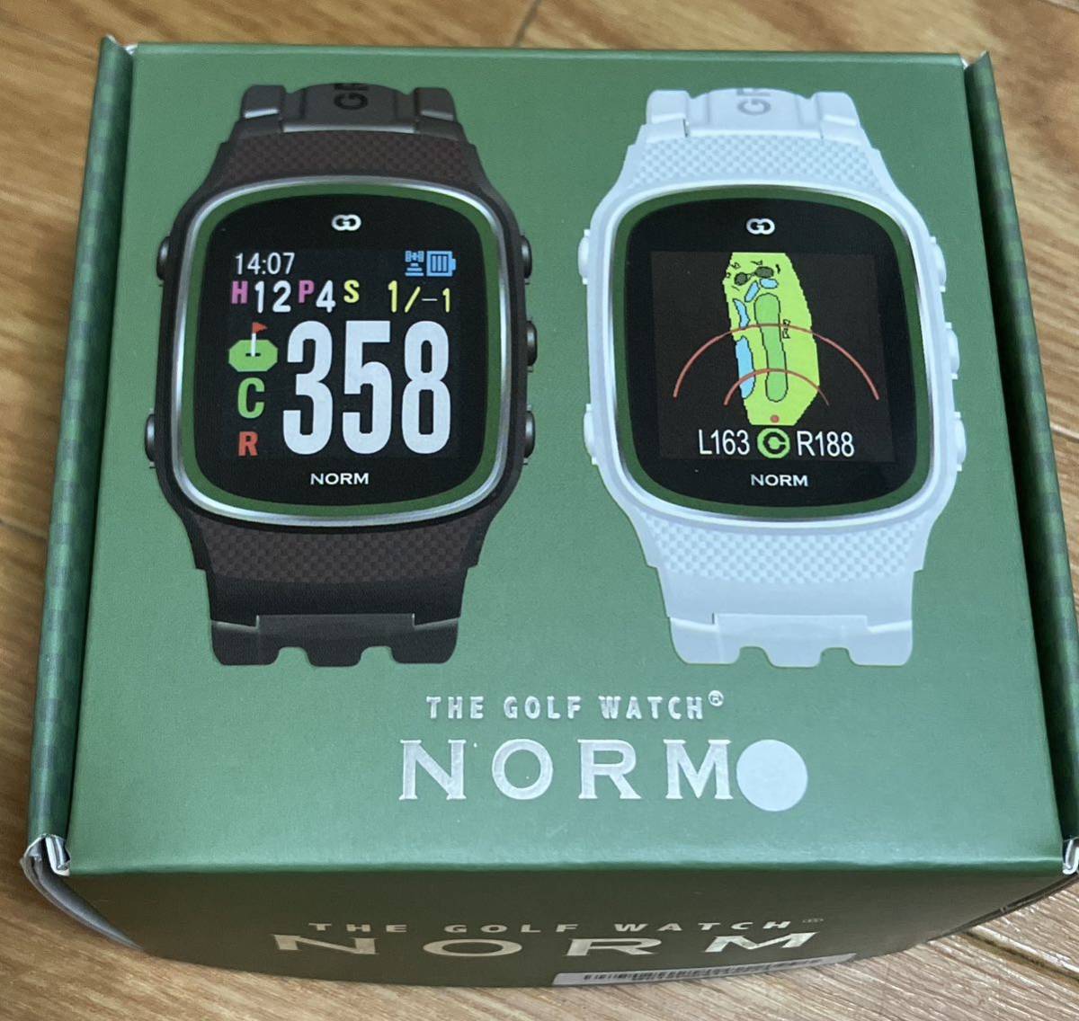 グリーンオン NORM ザ・ゴルフウォッチ WATCH GOLF THE GN301 GPS 