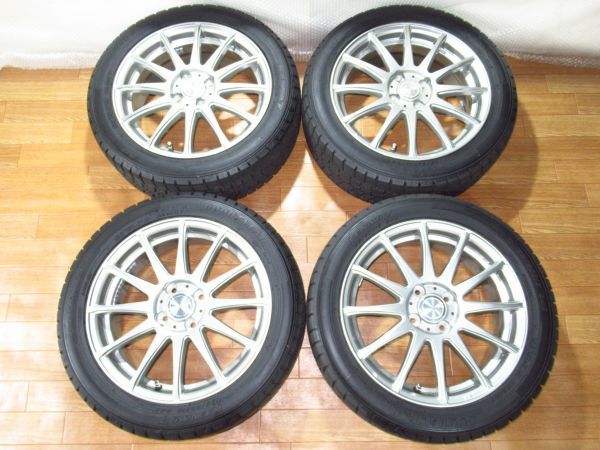 赤字超特価，本物保証 Weds RAVRION LUMIERE6J-16+42 100/4Hアイスナビ7 195/50R16 16インチアルミホイール+スタッドレスタイヤ4本アクア/ヤリス/スイフト/デミオ(スタッドレスタイヤ)｜売買されたオークション情報、yahooの商品 4穴