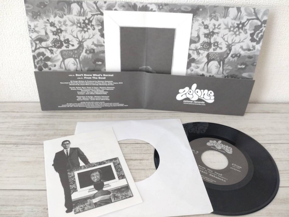 坂本慎太郎 / まともがわからない / 7インチ レコード / ゆらゆら帝国
