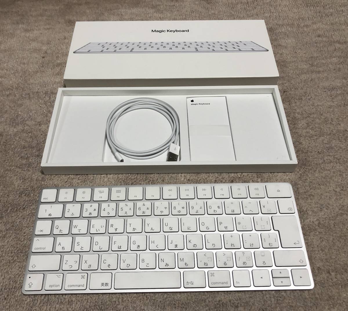 F25【動作確認済】 Apple Magic keyboard A1644 ワイヤレス キーボード
