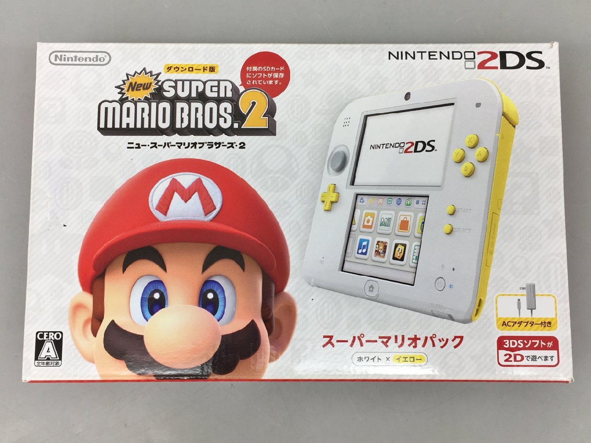 任天堂 Nintendo 携帯ゲーム機 本体 2DS スーパーマリオパック ニュー 