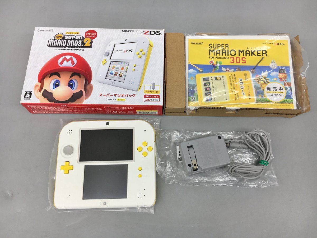 任天堂 Nintendo 携帯ゲーム機 本体 2DS スーパーマリオパック ニュー 