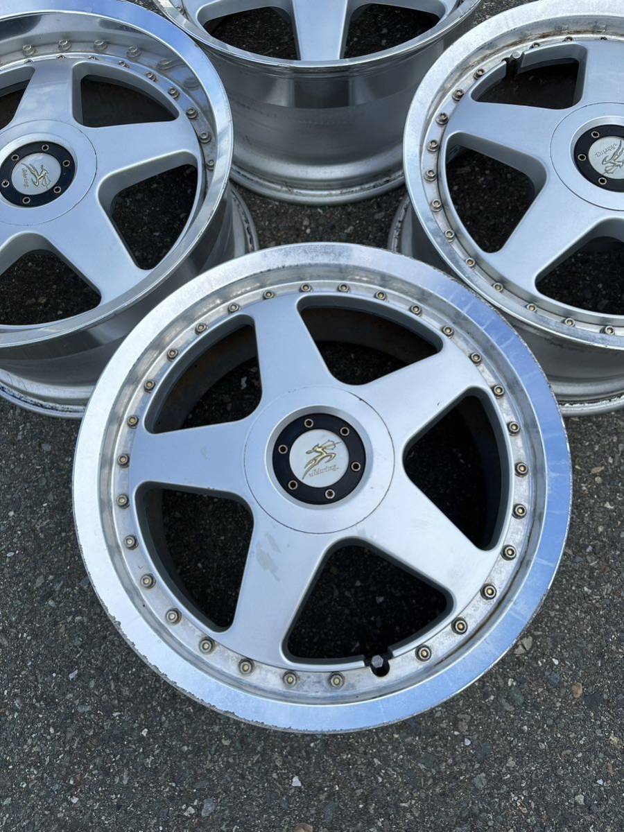 希少 深リム 当時物 RAYS レイズ Sebring セブリング GT-S 17インチ 2 