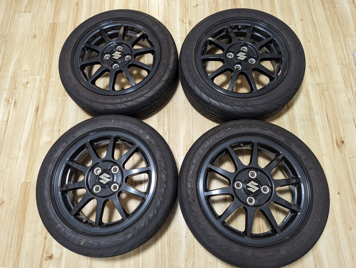 良品 アルトワークス HA36S 純正 15インチ アルミホイール 1本 スズキ D3
